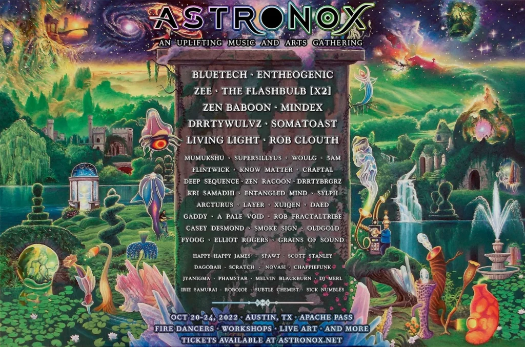 Astronox 2022 Festival poster