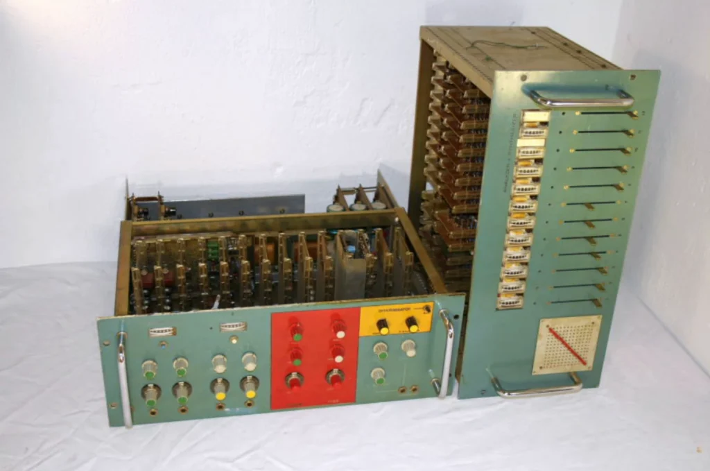 Vocoder custom designed for Kraftwerk in the early 1970s.