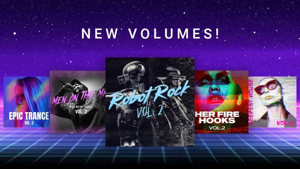 carousel of album covers