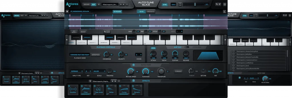 Auto-Tune Slice interface stack
