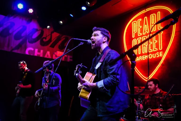 Eli Lev performing live on stage at the Pearl Street Wearhouse in Washington, DC