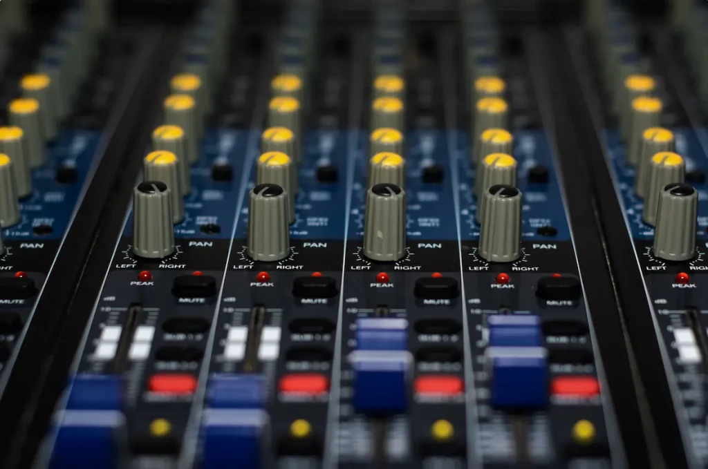 Close-up of a mixer