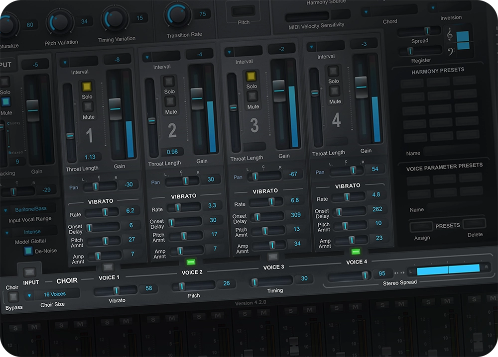 Antares Audio Harmony EFX VST・ボーカル音源 Harmony EFX | イーフロンティア 音楽製品