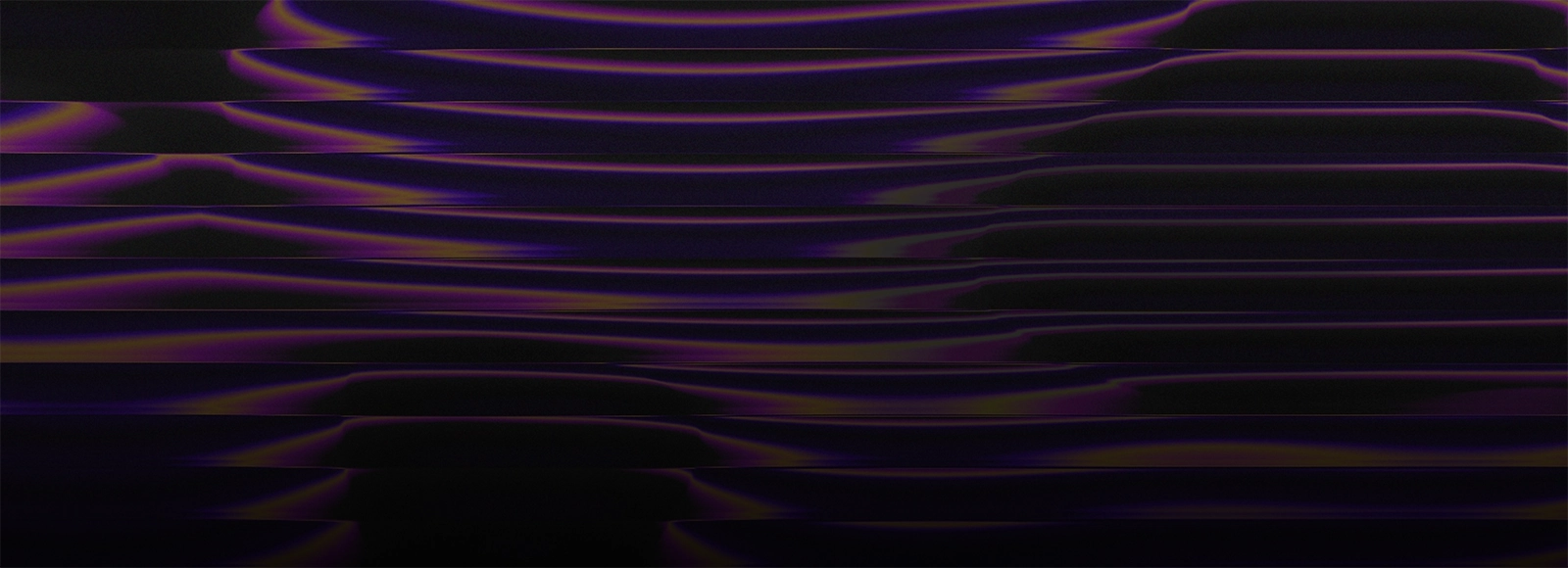Black background with pink light waves
