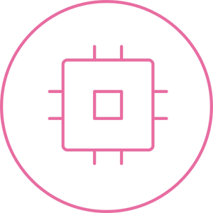 icon of a computer chip