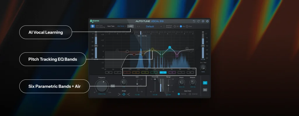 Vocal EQ info graphic