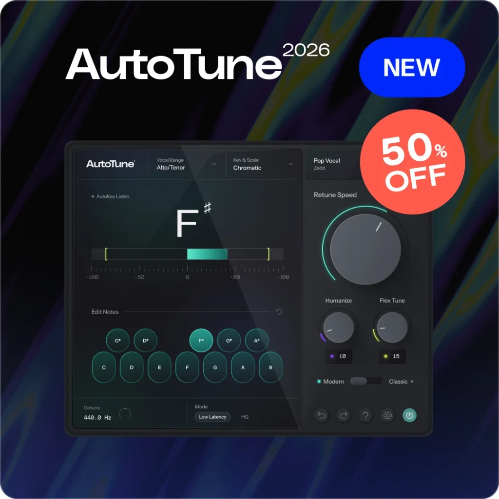 New AutoTune 2026 50% off