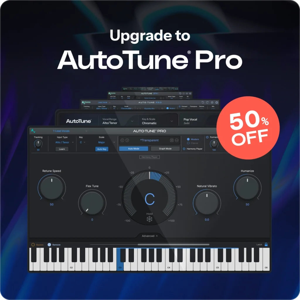 50% off Upgrade to AutoTune Pro 11