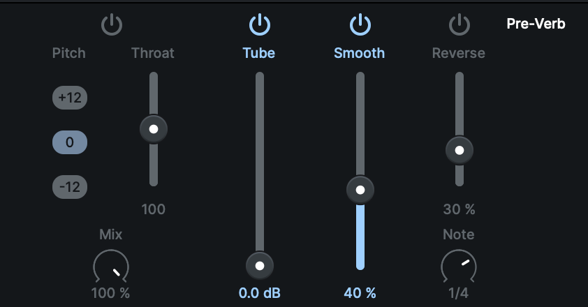 Auto-EQ Pre-Verb