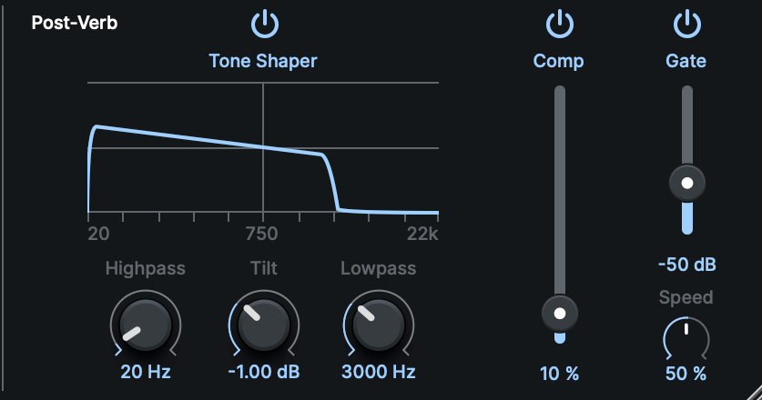 EQ the reverb return.